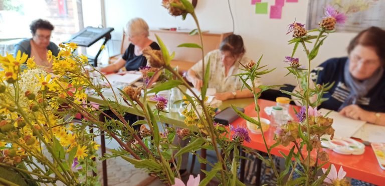 Atelier dessin botanique avec Sophie Graverand
