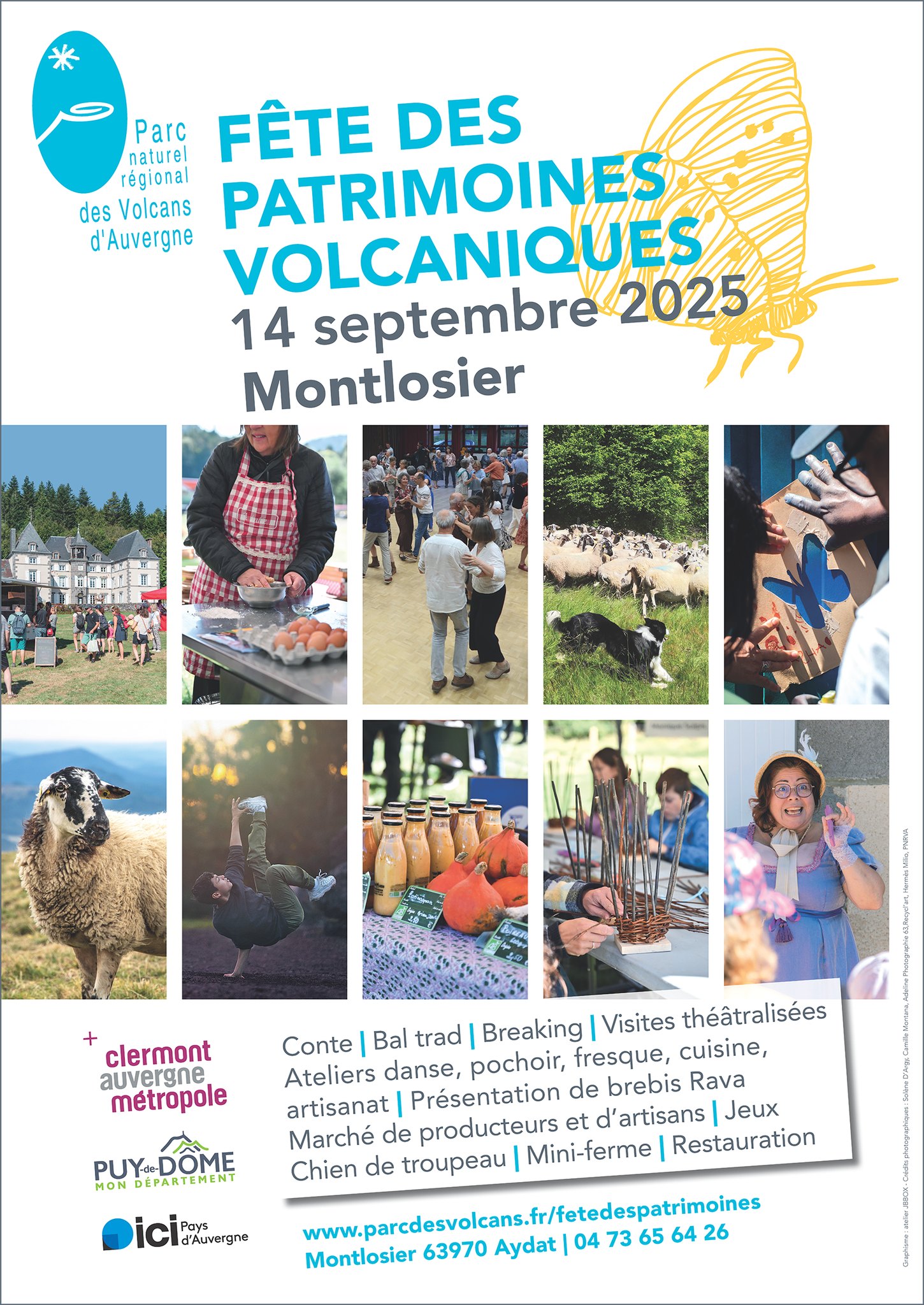 Stand à la Fête des Patrimoines Volcaniques