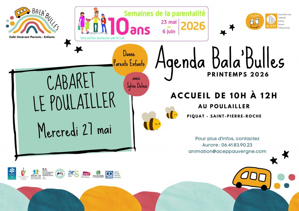 Atelier danse parents enfants, avec Sylvia Delsuc