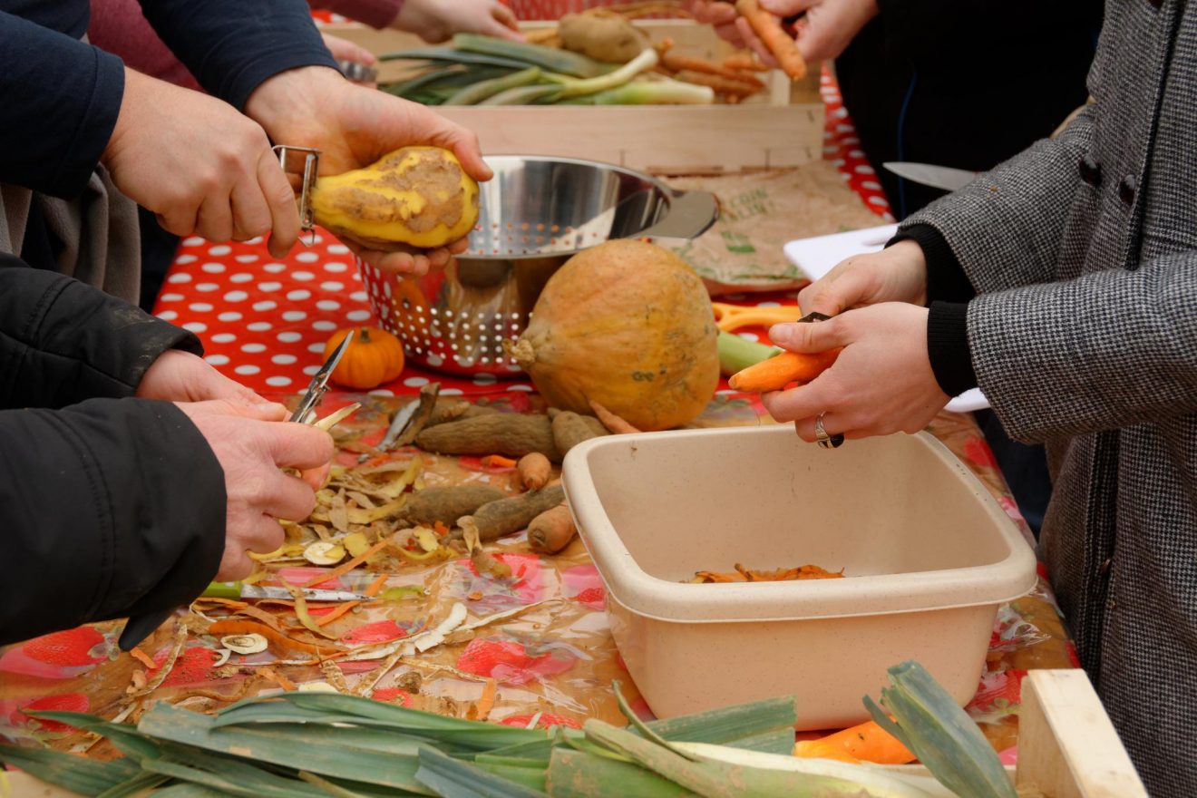 Repas-débat sur le gaspillage alimentaire